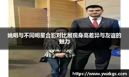 姚明与不同明星合影对比展现身高差异与友谊的魅力